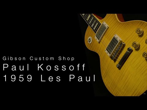 Gibson Custom Shop Paul Kossoff 1959 Les Paul • Wildwood Guitars Overview
