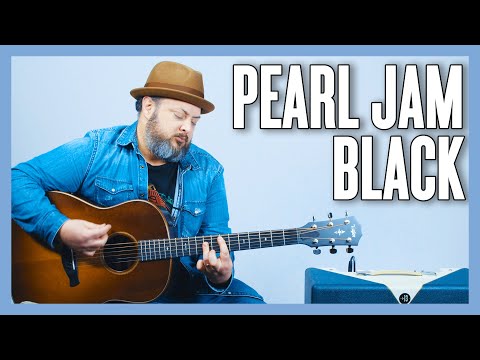 Pearl Jam Black Guitar Lesson + Tutorial