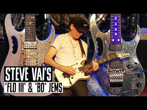 Steve Vai&#039;s Flo III &amp; Bo JEM Ibanez Guitars