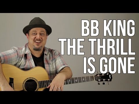 How To Play BB King - The Thrill Is Gone