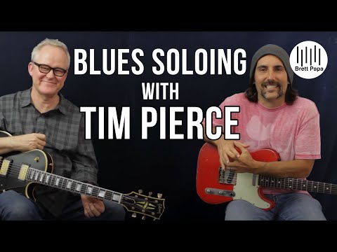 Blues Soloing Over Chords- With Session Guitarist - Tim Pierce - Guitar Lesson