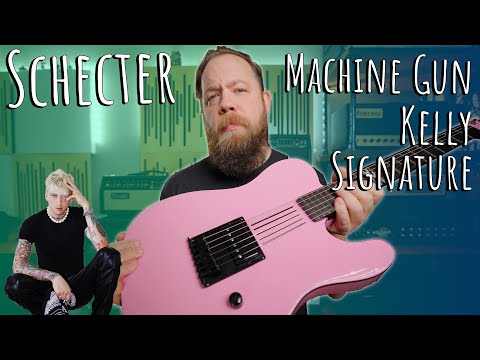 The Schecter Machine Gun Kelly Signature Guitar!