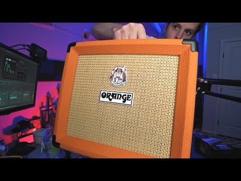 orange crush 12 guitar amp test &amp; review