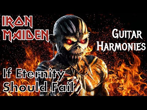 IRON MAIDEN Guitar Harmonies #36 If Eternity Should Fail lesson with tabs