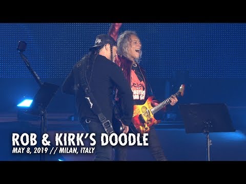 Metallica: Rob &amp; Kirk&#039;s Doodle (Milan, Italy - May 8, 2019)