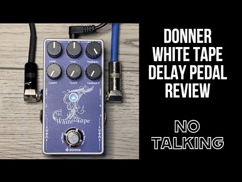 Donner White Tape Delay Demo (No Talking)