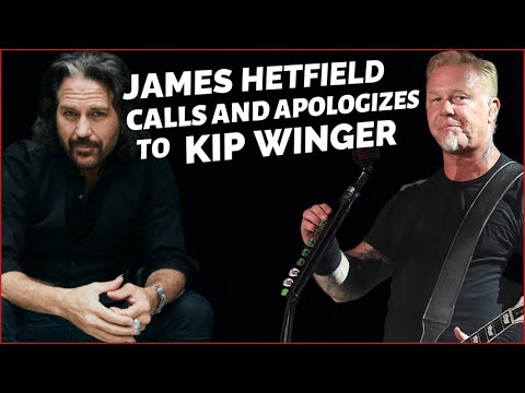 James Hetfield (of Metallica) Calls And Apologizes To Kip Winger