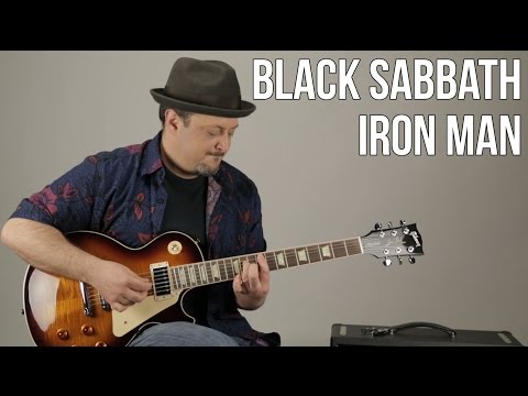 Iron Man Guitar Lesson - Black Sabbath - Ozzy - How to Play on Guitar - Rock