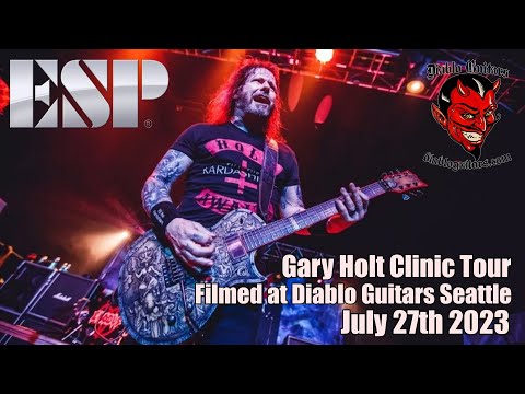 Gary Holt of Exodus and Slayer Full Guitar Clinic, Fan Q&amp;A and Discussion - Presented by ESP Guitars
