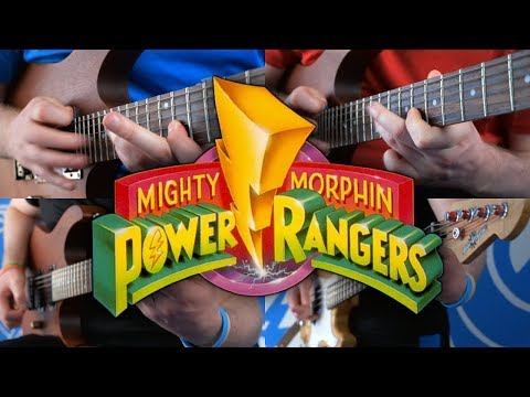 Mighty Morphin Power Rangers Theme on Guitar