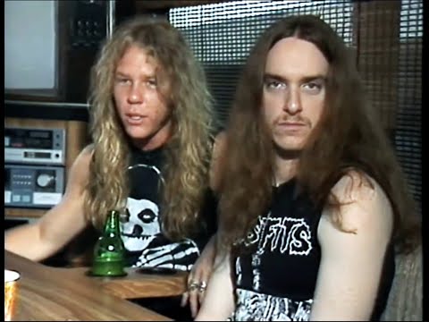 Metallica - Cliff Burton and James Hetfield final uncut interview - 1986