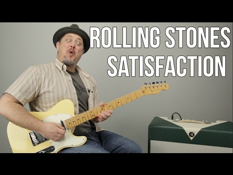 How to Play &quot;(I Can&#039;t Get No) Satisfaction&quot; by The Rolling Stones on guitar - Guitar Lessons