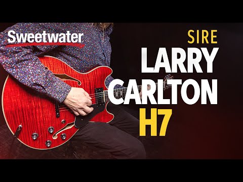 Sire Larry Carlton H7 Semi-hollow Electric Guitar Demo