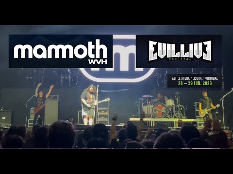 Mammoth Wolfgang Van Halen - Take A Bow [Live DEBUT] @ Evil Live (Lisboa)
