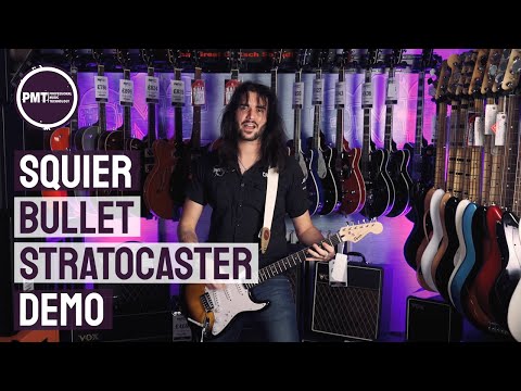 Squier Bullet Stratocaster Demo &amp; Review - A Cheap Electric Guitar That Sounds Great