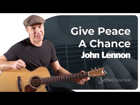 Give Peace A Chance Guitar Lesson | John Lennon