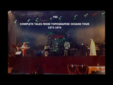 YES - TALES FROM TOPOGRAPHIC OCEANS COMPLETE TOUR 73-74