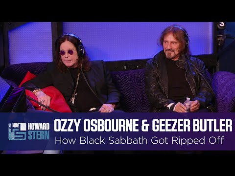 Ozzy Osbourne &amp; Geezer Butler on How Black Sabbath Got Ripped Off (2013)