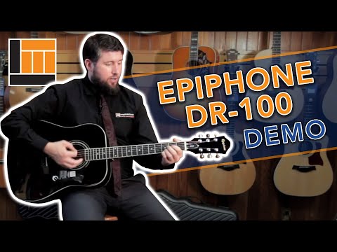 Epiphone DR100 Acoustic Guitar [Product Demonstration]