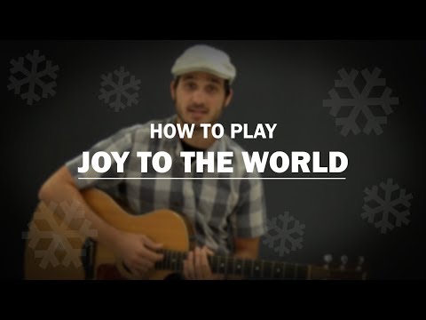 Joy To The World | How To Play Christmas | Beginner Guitar Lesson