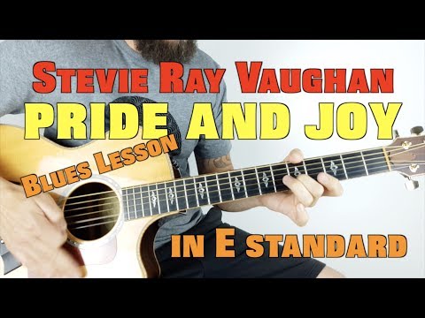 Pride and Joy Acoustic Lesson by Stevie Ray Vaughan