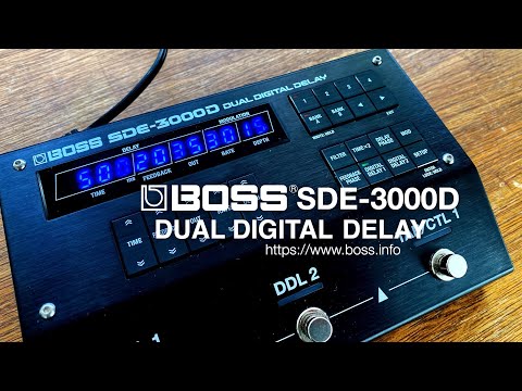 BOSS: SDE-3000D Dual Digital Delay