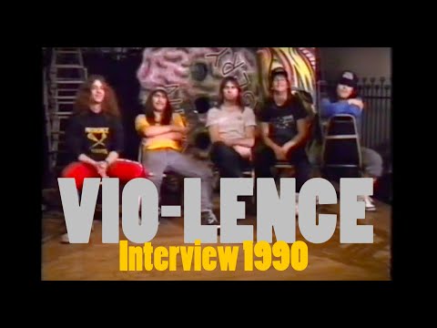 VIO-LENCE | Interview 1990 | &quot;Hard &#039;N Heavy&quot; VHS | Rob Flynn Pre- Machine Head
