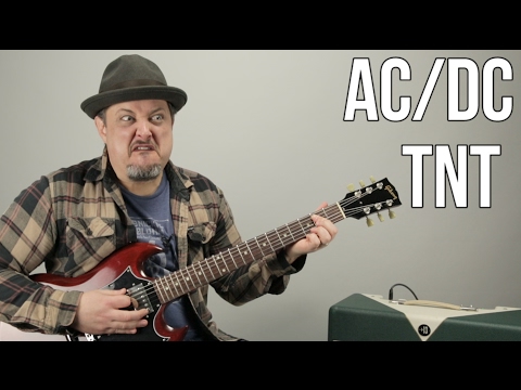 AC/DC - TNT - How to Play TNT by ACDC Angus Young - Easy Power Chords