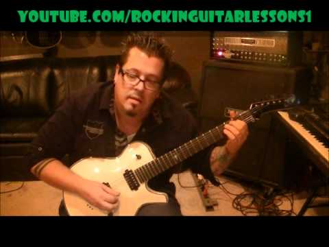 How to play COMA WHITE by MARILYN MANSON - Guitar Lesson by Mike Gross - Tutorial