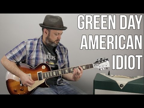 Green Day American Idiot Guitar Lesson