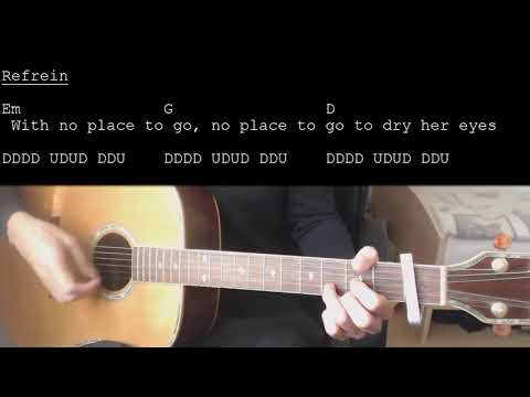 Avril Lavigne – Nobody&#039;s Home EASY Guitar Tutorial With Chords/Lyrics