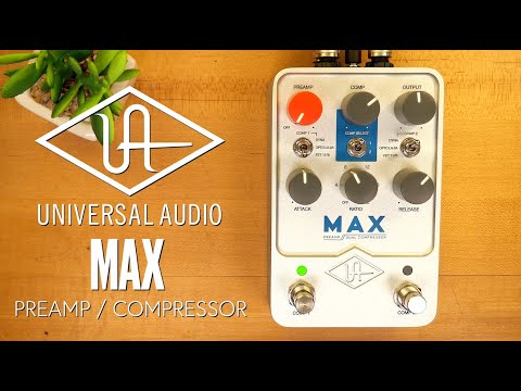 Universal Audio Max Preamp &amp; Dual Compressor