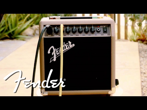 Fender Acoustasonic 15 Demo | Fender