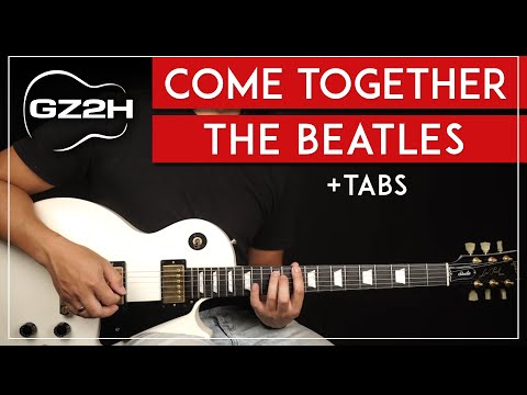 Come Together Guitar Tutorial The Beatles Guitar Lesson |Chords + Lead Solo|