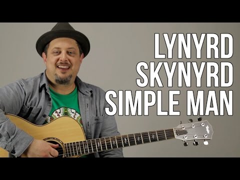 Simple Man - Lynyrd Skynyrd - Guitar Lesson - How to Play on Guitar​ - Tutorial