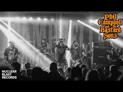 PHIL CAMPBELL AND THE BASTARD SONS - Bite My Tongue (OFFICIAL LIVE VIDEO)