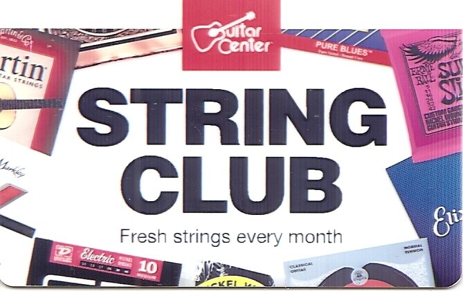 Guitar Center String Club