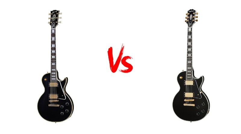 Gibson Les Paul Custom vs Epiphone Les Paul Custom