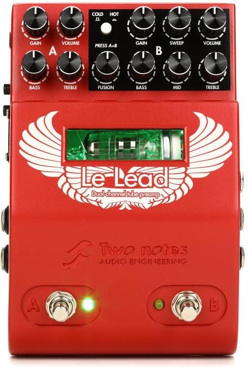 Two Notes Le Lead 2-Channel Hi-Gain Tube Preamp Pedal