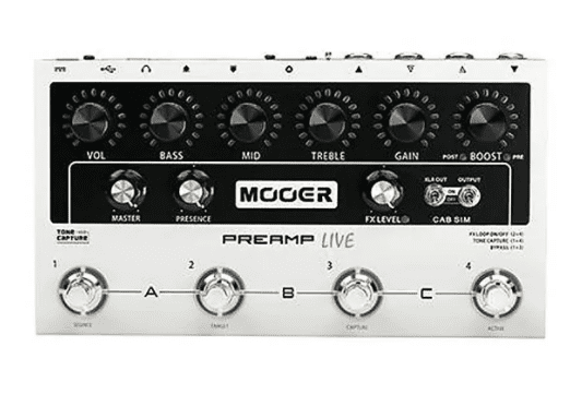 MOOER M999 Preamp Live Multi Effects Processor