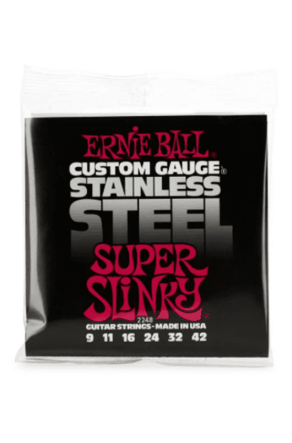 Ernie Ball Super Slinky Stainless Steel
