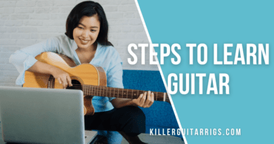 Steps to learn guitar