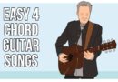 easy four chord guitar songs