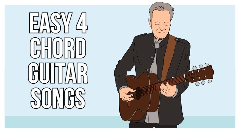 sten udelukkende Mening 35 Easy 4 Chord Guitar Songs (with Lessons/Tabs) - Killer Guitar Rigs