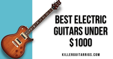 Best Electric Guitars Under $1000