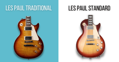 Les Paul Traditional vs Les Paul Standard