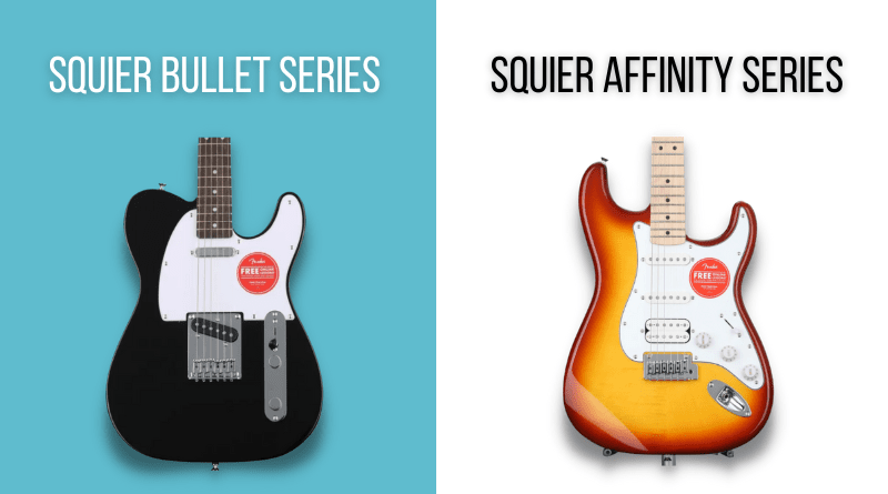Squier Bullet Series VS Squier Affinity Series