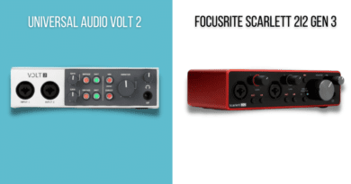 Universal Audio Volt 2 vs. FocusRite Scarlett 2i2 Gen 3 (1)