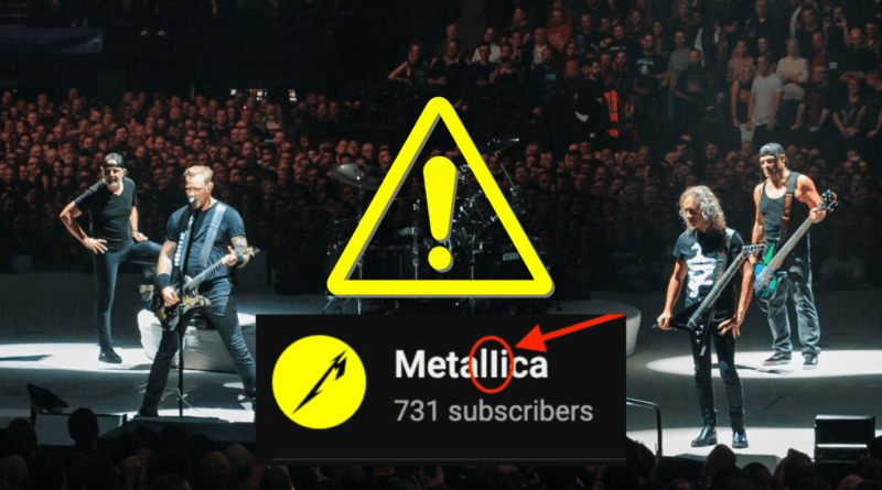 Metallica Crypto Scam