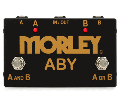 Morley Gold Series ABY 2-button Switcher/Combiner 